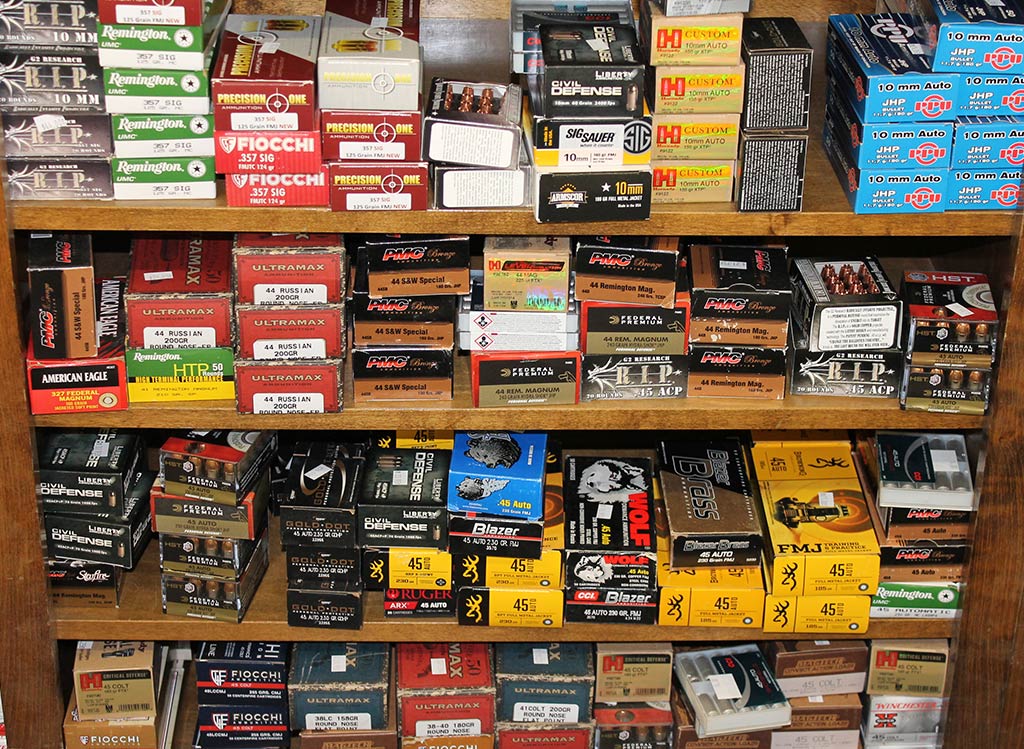 We keep hard to find ammo in stock for shooting